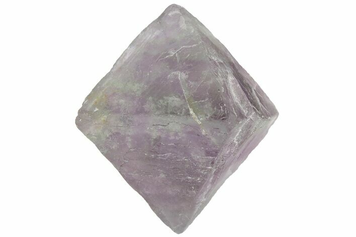 Purple and Green Banded Fluorite Octahedron - China #164587